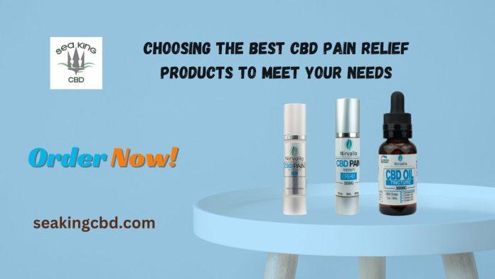 Best CBD Pain Relief Products