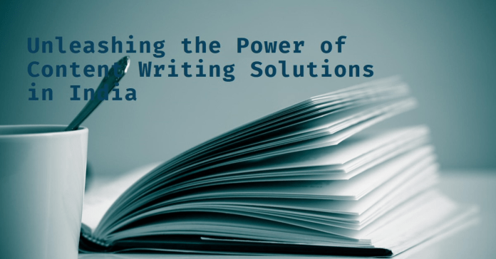 Content Writing Solutions in India