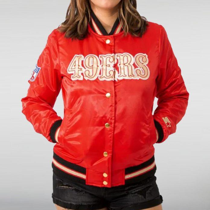 San Francisco 49ers Satin Jacket