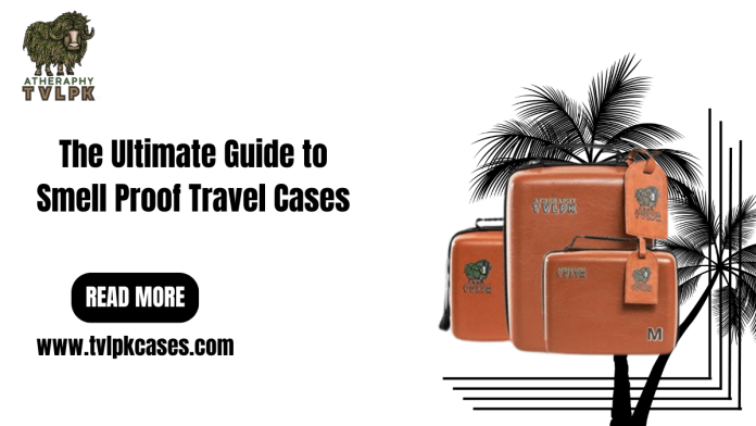 Smell proof travel cases