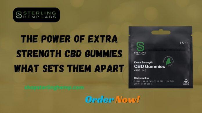 Extra Strength CBD Gummies