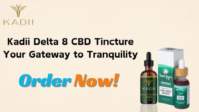 Delta 8 CBD Tincture
