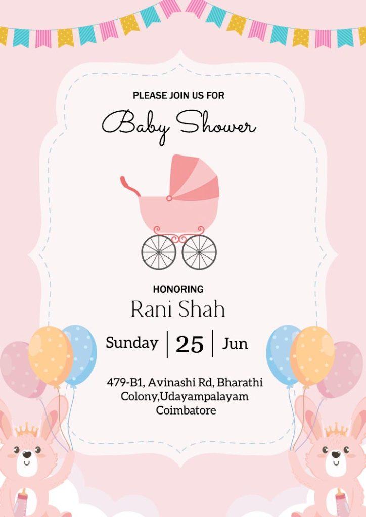 Baby Shower invitation
