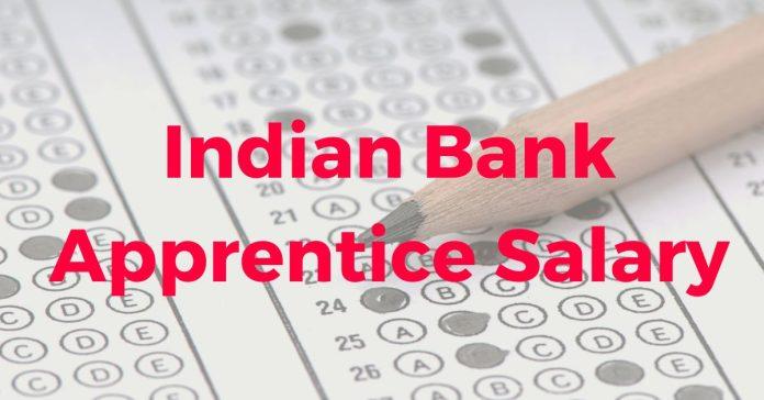 Indian Bank Apprentice Salary