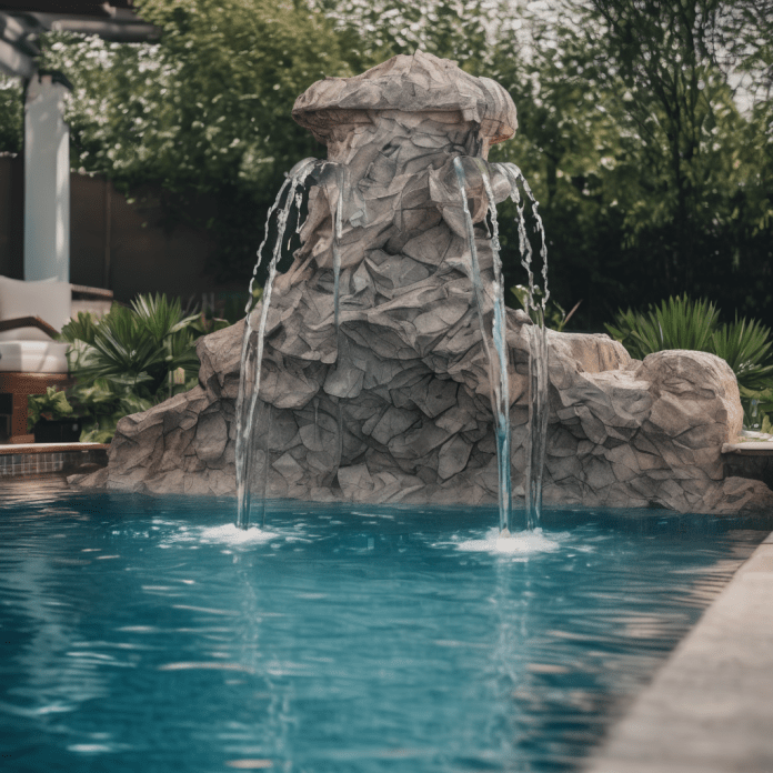 Swimming Pool Water Features