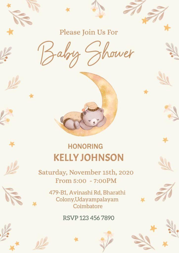 Baby Shower invitation
