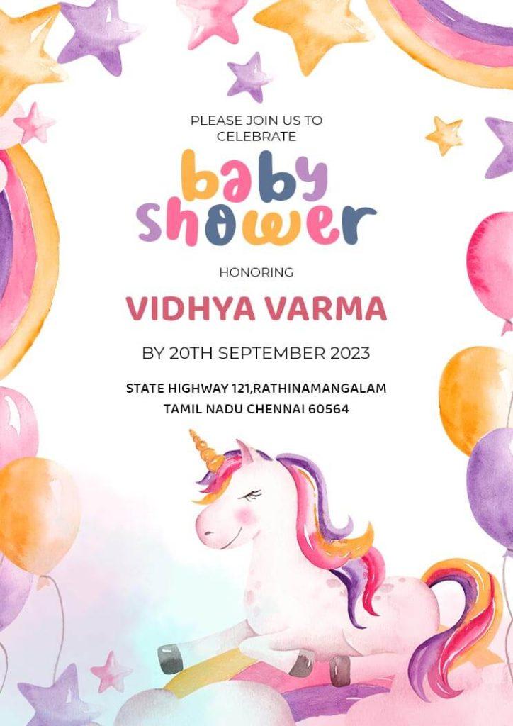 Baby Shower invitation