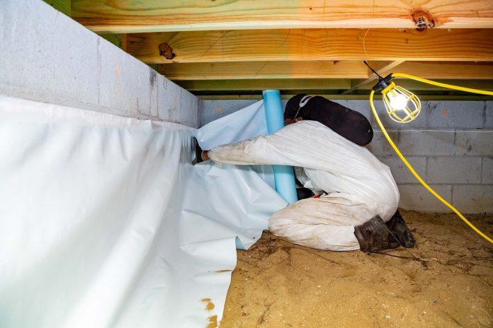 Say Goodbye to Crawl Space Moisture with Dehumidification and UV Light Technology