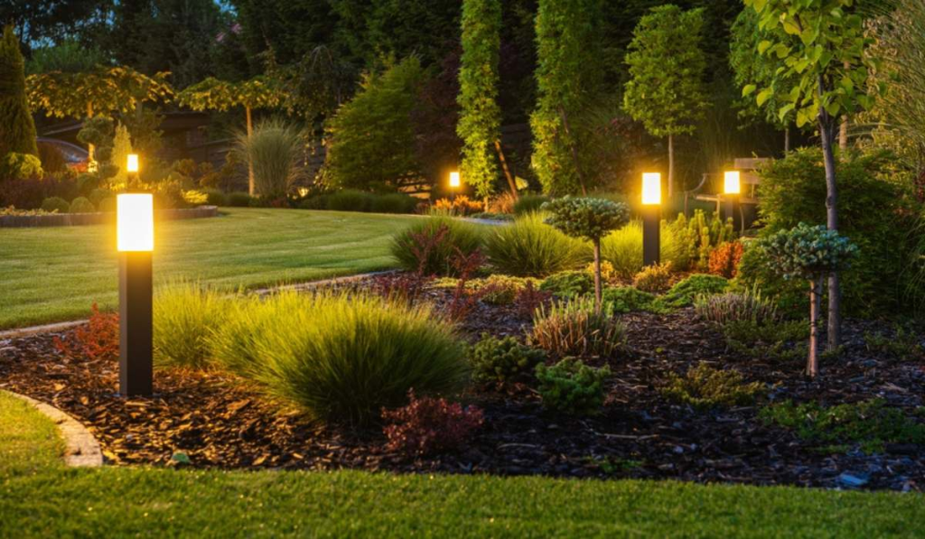 Installing outdoor lighting