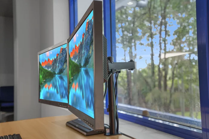 dual computer monitors for sale