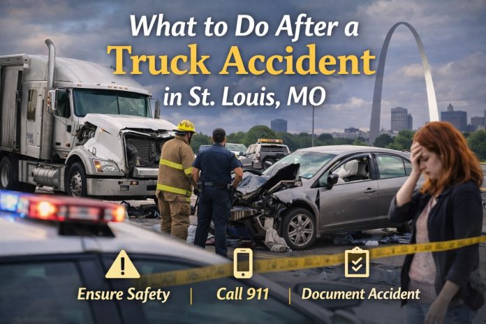 What to Do After a Truck Accident in St. Louis, MO