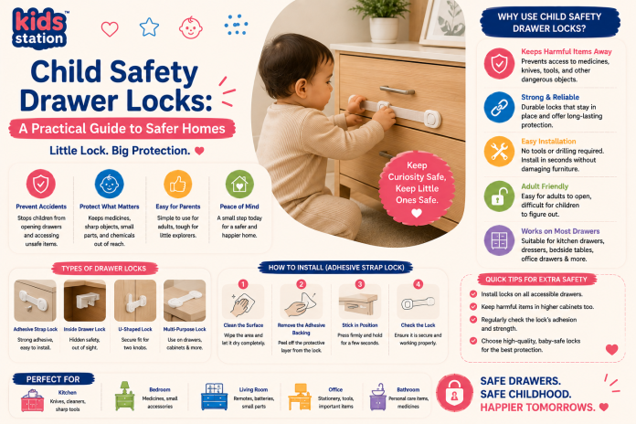 Child Safety Drawer Locks: A Practical Guide to Safer Homes