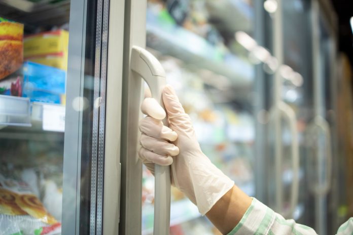 reach-in freezers for grocery shops
