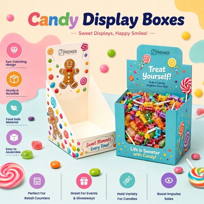 display Candy boxes
