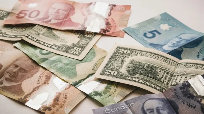 Buy Canadian dollar online